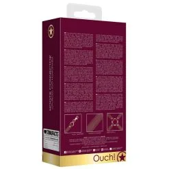 Ouch! Halo Hogtie Pour Menottes CONNECTOR Rouge -FÉMINITÉS boutique hogtie pour menottes connector rouge 2