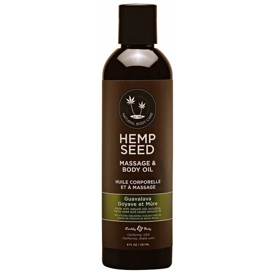 Earthly Body Huile De Massage GUAVALAVA Goyave Et Mûre 237ml 1 Earthly Body Huile De Massage GUAVALAVA Goyave Et Mûre 237ml