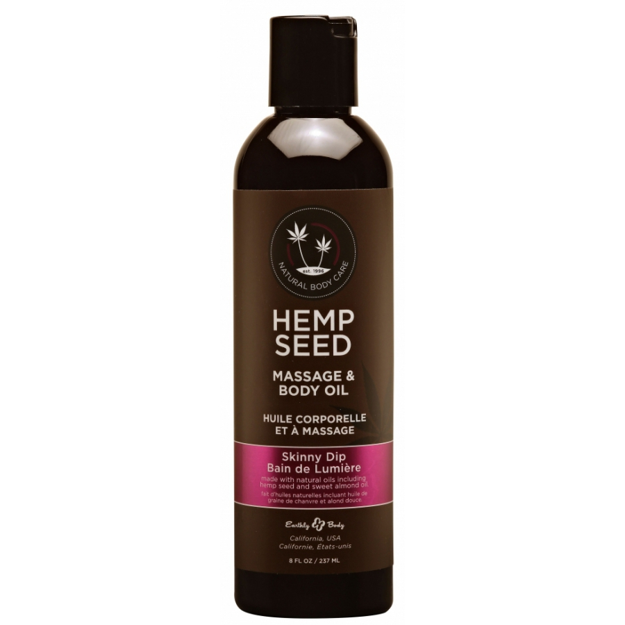 Earthly Body Huile De Massage SKINNY DIP Bain De Lumière 237ml 1 Earthly Body Huile De Massage SKINNY DIP Bain De Lumière 237ml