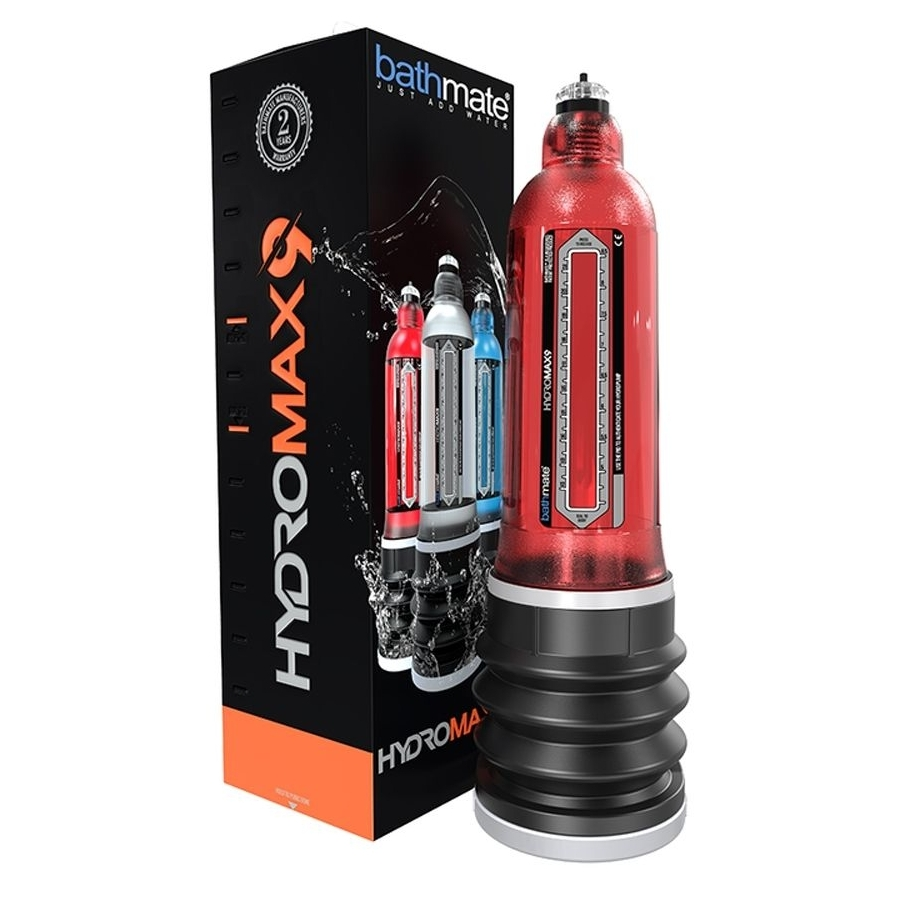 Bathmate Pompe à Pénis HYDROMAX 9 Rouge 2 Bathmate Pompe à Pénis HYDROMAX 9 Rouge – Image 2