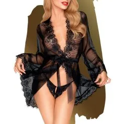 Penthouse Déshabillé Hypnotic Power - Noir