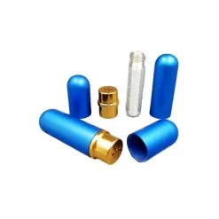 Generique Inhalateur Pour Aroma Aluminium Bleu