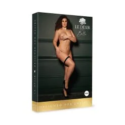 Le Desir Jarretière NOEL Grande Taille Noire -FÉMINITÉS boutique jarretiere noel grande taille noire 2