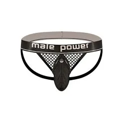 Male Power Jockstrap COCK PIT Noir -FÉMINITÉS boutique jockstrap cock pit noir 4