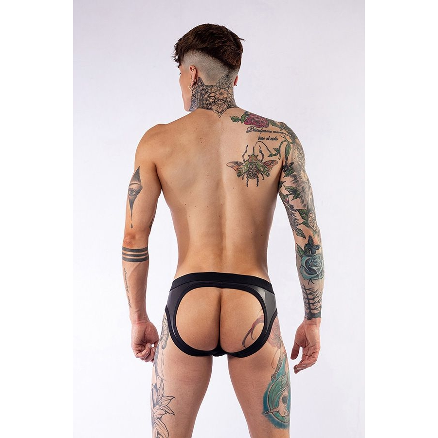 Mr B - Mister B Jockstrap En Néoprène JOCK BRIEF Mr B Noir 6 Mr B - Mister B Jockstrap En Néoprène JOCK BRIEF Mr B Noir – Image 6