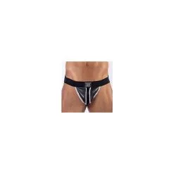 Mr B - Mister B Jockstrap En Néoprène Mister B Noir-Blanc
