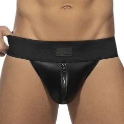 AD Fetish Jockstrap FRONT ZIP RUB Noir