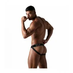 TOF Paris Jockstrap LEATHER Noir 11 TOF Paris Jockstrap LEATHER Noir -FÉMINITÉS boutique jockstrap leather noir 5