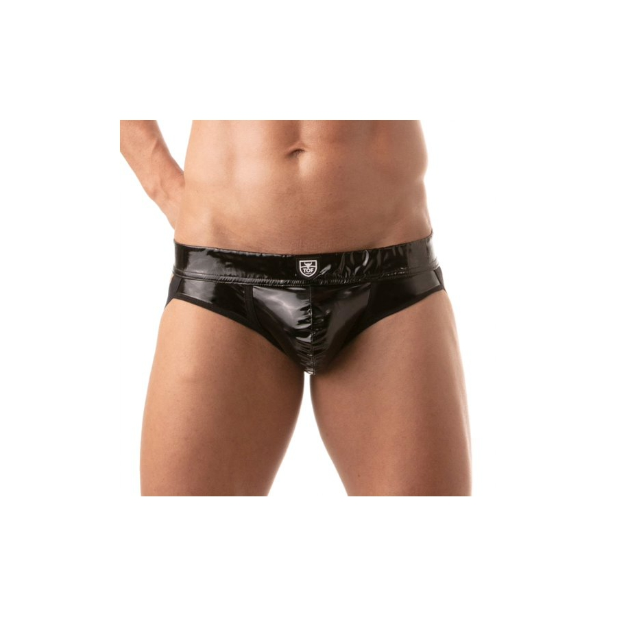 TOF Paris Jockstrap VINYL Noir 3 TOF Paris Jockstrap VINYL Noir – Image 3
