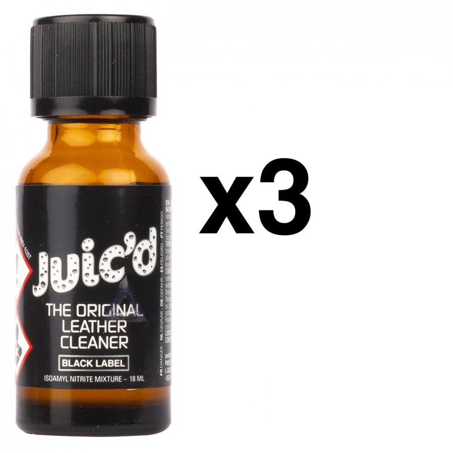 BGP Leather Cleaner JUIC'D BLACK LABEL 18ml X3 1 BGP Leather Cleaner JUIC'D BLACK LABEL 18ml X3