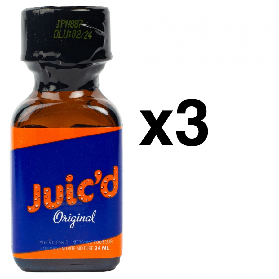 BGP Leather Cleaner JUIC'D ORIGINAL 24ml X3 1 BGP Leather Cleaner JUIC'D ORIGINAL 24ml X3
