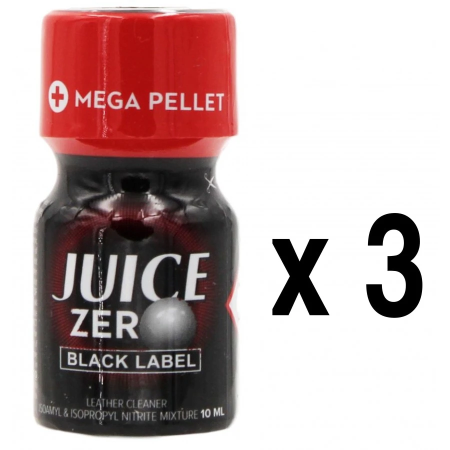 BGP Leather Cleaner JUICE ZERO Black Label 10ml X3 1 BGP Leather Cleaner JUICE ZERO Black Label 10ml X3