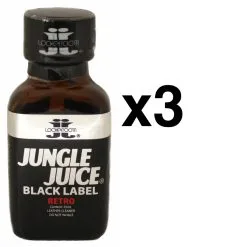 Locker Room JUNGLE JUICE BLACK RETRO 25ml X3