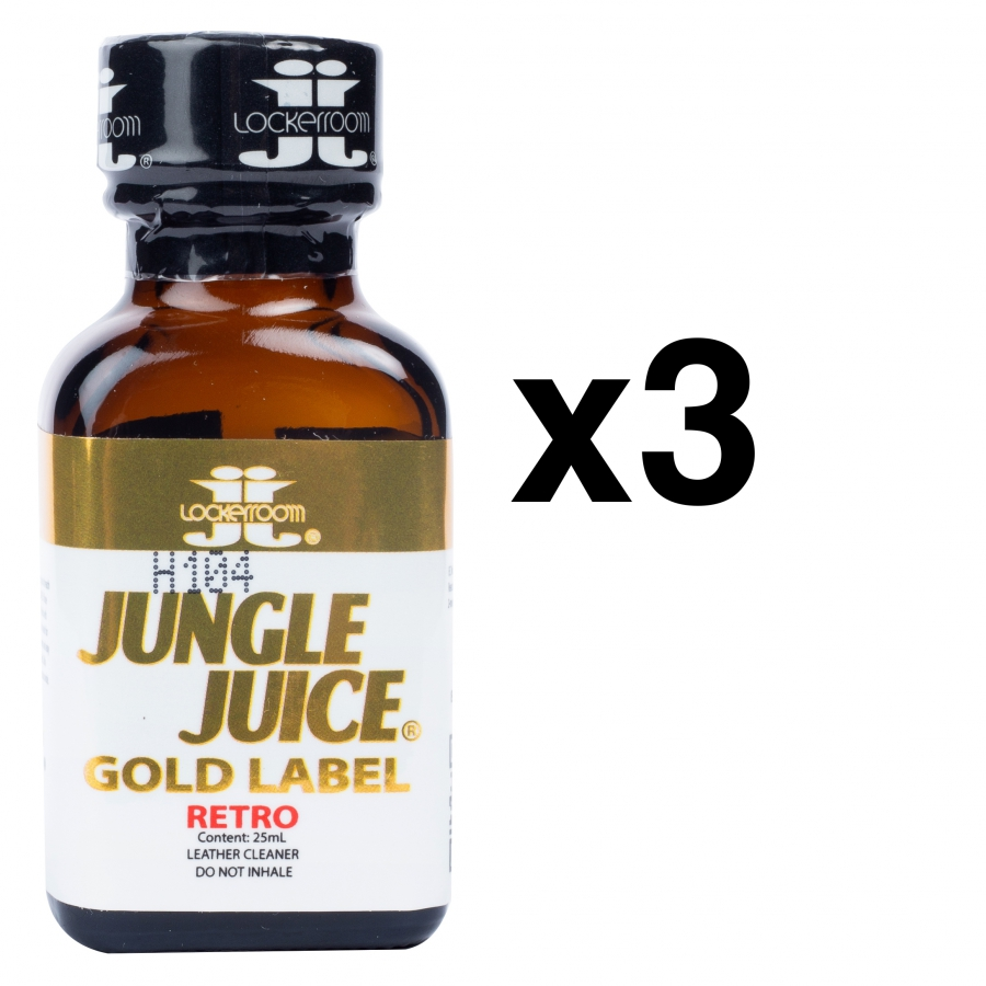 Locker Room JUNGLE JUICE GOLD RETRO 25ml X3 1 Locker Room JUNGLE JUICE GOLD RETRO 25ml X3