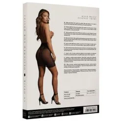 Le Desir Bliss Jupe Taille Haute Résille Thetys - Noir -FÉMINITÉS boutique jupe taille haute resille thetys noir 3