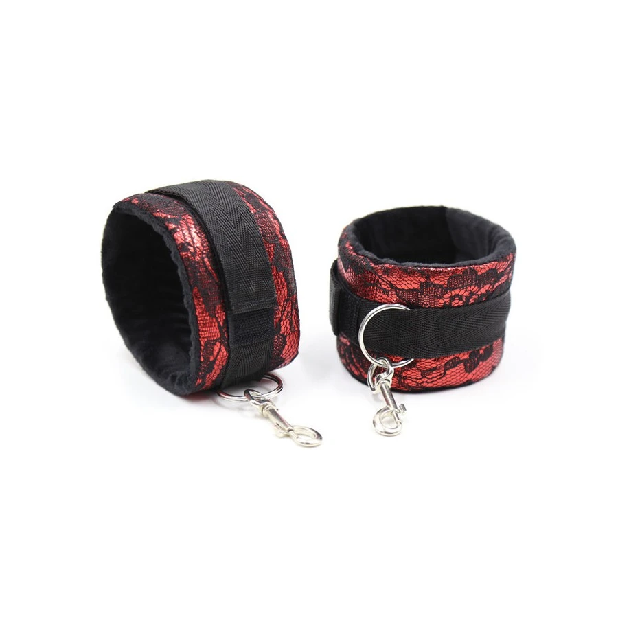 Generique Kit Bondage Collier + Menottes Rouge 4 Generique Kit Bondage Collier + Menottes Rouge – Image 4