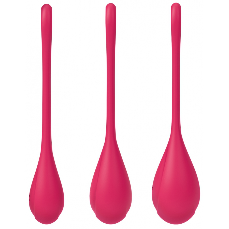 Satisfyer Kit D'entraînement Boules De Geisha YONI POWER 1 Rose 3 Satisfyer Kit D'entraînement Boules De Geisha YONI POWER 1 Rose – Image 3