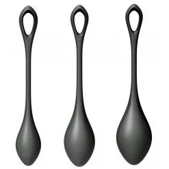 Satisfyer Kit D'entraînement Boules De Geisha YONI POWER 2 Noir 9 Satisfyer Kit D'entraînement Boules De Geisha YONI POWER 2 Noir -FÉMINITÉS boutique kit d entrainement boules de geisha yoni power 2 noir 3