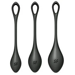 Satisfyer Kit D'entraînement Boules De Geisha YONI POWER 2 Noir 10 Satisfyer Kit D'entraînement Boules De Geisha YONI POWER 2 Noir -FÉMINITÉS boutique kit d entrainement boules de geisha yoni power 2 noir 4