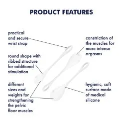 Satisfyer Kit D'entraînement YONI POWER 1 Blanc 9 Satisfyer Kit D'entraînement YONI POWER 1 Blanc -FÉMINITÉS boutique kit d entrainement yoni power 1 blanc 4