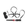 Generique Kit D'Initiation BDSM OBEDIENCE 4 Pièces Noir