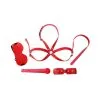 Generique Kit D'Initiation BDSM OBEDIENCE 4 Pièces Rouge