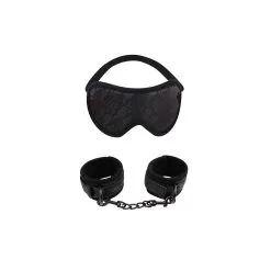 Chisa Novelties Kit Masque Et Menottes TENTATION Noir