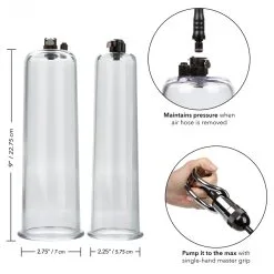 Optimum Series Kit Pompe à Pénis 2 Tubes 22cm 14 Optimum Series Kit Pompe à Pénis 2 Tubes 22cm -FÉMINITÉS boutique kit pompe a penis 2 tubes 22cm 6