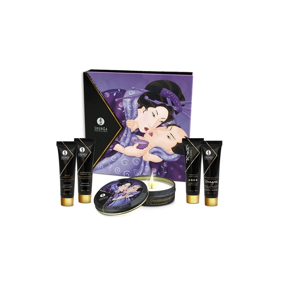 Kit Secret De Geisha SHUNGA Fruits Exotiques 1 Kit Secret De Geisha SHUNGA Fruits Exotiques