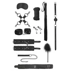 Ouch! Kit SM Bondage Intermédiaire 10 Pièces