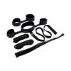 Generique Kit SM Bondage Néoprène 6 Pièces Noir
