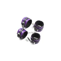 Generique Kit SM FUR LINED 8 Pièces Violet-Noir 7 Generique Kit SM FUR LINED 8 Pièces Violet-Noir -FÉMINITÉS boutique kit sm fur lined 8 pieces violet noir 1