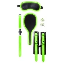 Ouch! Glow Kit Sm Phosphorescent BONDAGE GLOW 5 Pièces