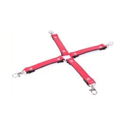 Generique KIt SM SLAVE 10 Pièces Rouge-Noir -FÉMINITÉS boutique kit sm slave 10 pieces rouge noir 9