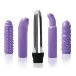 Evolved Kit Vibromasseur Avec 4 Textures