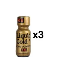 UK Leather Cleaner LIQUID GOLD XXL 25ml X3