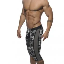 Addicted LongJohn Court FETISH KNEE Camouflage 8 Addicted LongJohn Court FETISH KNEE Camouflage -FÉMINITÉS boutique longjohn court fetish knee camouflage 3