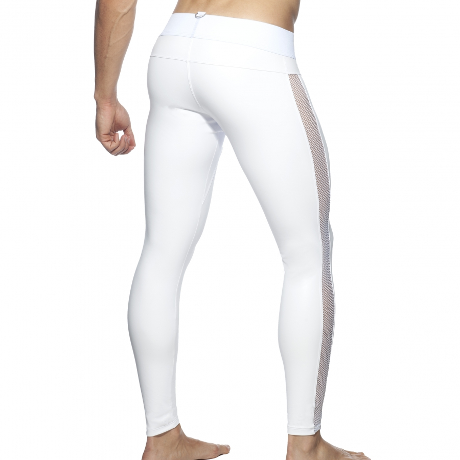 AD Fetish LongJohn MESH SIDE Blanc 2 AD Fetish LongJohn MESH SIDE Blanc – Image 2