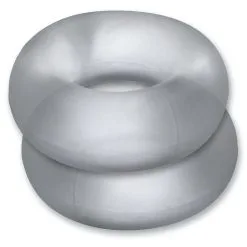 Hünkyjunk By Oxballs Lot De 2 Cockrings Silicone STIFFY Bulge Transparents -FÉMINITÉS boutique lot de 2 cockrings silicone stiffy bulge transparents 4