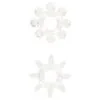 ToyJoy Manpower Lot De 2 Mini Cockrings STRETCHY RINGS Transparents