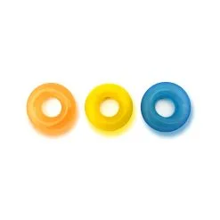 Boneyard Lot De 3 Cockrings Colorés D-RING GLOW -FÉMINITÉS boutique lot de 3 cockrings colores d ring glow 2