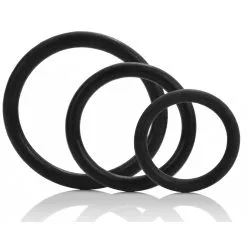 CalExotics Lot De 3 Cockrings Noir