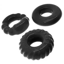 Lot De 3 Cockrings Oxballs BONEMAKER Noirs 9 Lot De 3 Cockrings Oxballs BONEMAKER Noirs -FÉMINITÉS boutique lot de 3 cockrings oxballs bonemaker noirs 4
