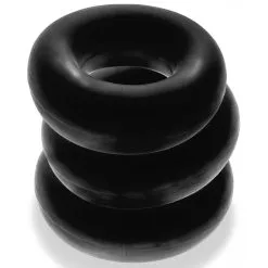 Lot De 3 Cockrings Oxballs FAT WILLY Noirs -FÉMINITÉS boutique lot de 3 cockrings oxballs fat willy noirs 3