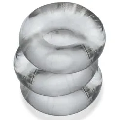 Lot De 3 Cockrings Oxballs FAT WILLY Transparents 8 Lot De 3 Cockrings Oxballs FAT WILLY Transparents -FÉMINITÉS boutique lot de 3 cockrings oxballs fat willy transparents 2