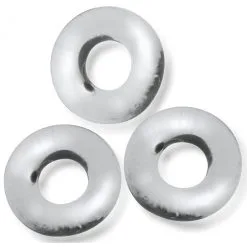 Lot De 3 Cockrings Oxballs FAT WILLY Transparents
