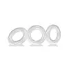 Lot De 3 Cockrings Oxballs WILLY RINGS Blanc