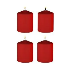 Ouch! Lot De 4 Bougies TEASE CANDLE Orange Sanguine 24g