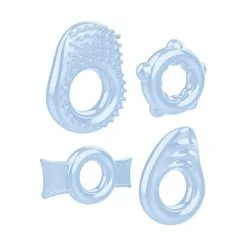 Zero Tolerance Lot De 4 Cockrings Souples DING DING