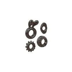 Zero Tolerance Lot De 4 Cockrings Souples RING MY BELL